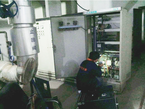 奥圣变频器在酒店中央空调冷冻循环泵上的节能应用